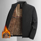 Men's Solid Color Zip Up Warm Jacket -💪Anti-wrinkle, windproof, rainproof and snowproof!