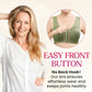 ⏳Limited-time 50% off⏰Comfortable Wireless Shaping Front-Fasten Bra👙