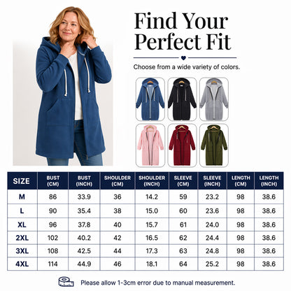 🔥Women Casual Zip up Fleece Hoodies