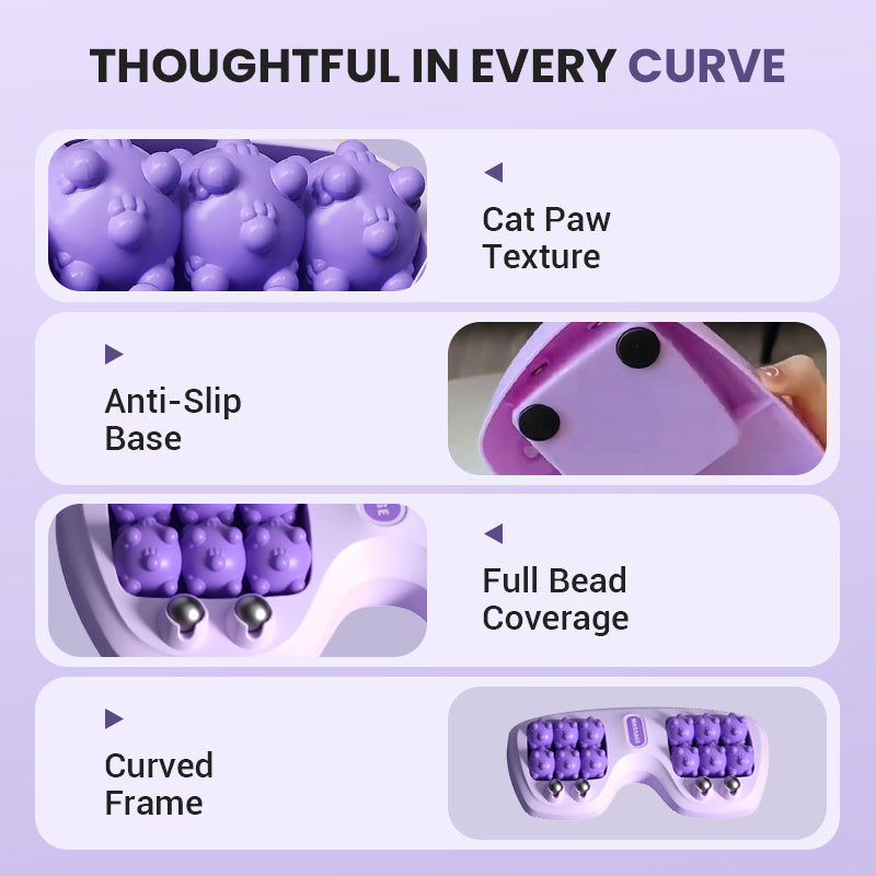 ⏰Hot Sale💜Portable Dual Foot Massage Roller💜