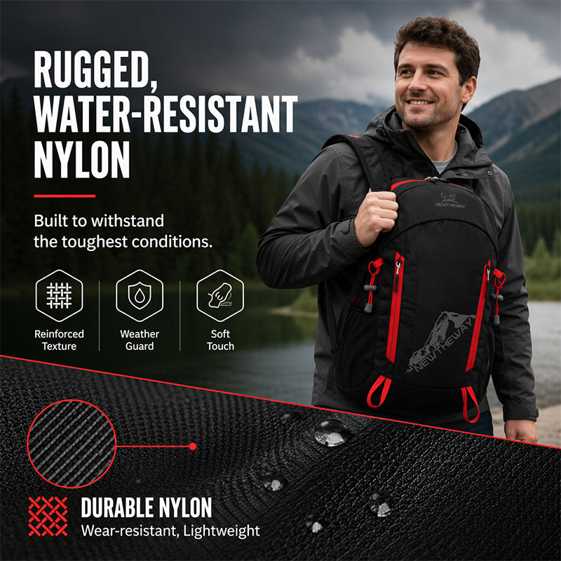 🌧️Foldable Waterproof Camping Backpack – Lightweight Portable Outdoor Travel Rucksack⛺