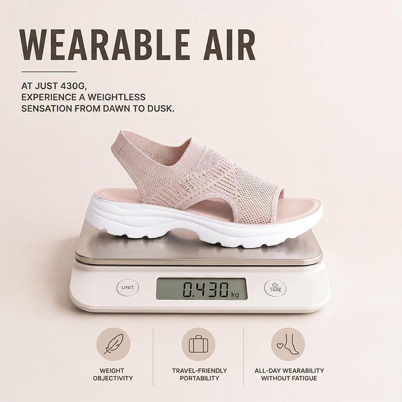 Women's Breathable Mesh Platform Sandals