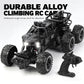 💥🎁Children Alloy Climbing Four-wheel Drive RC Car -🚙45° Climbing Car with Alloy Body & 4-Wheel Shock Absorbers
