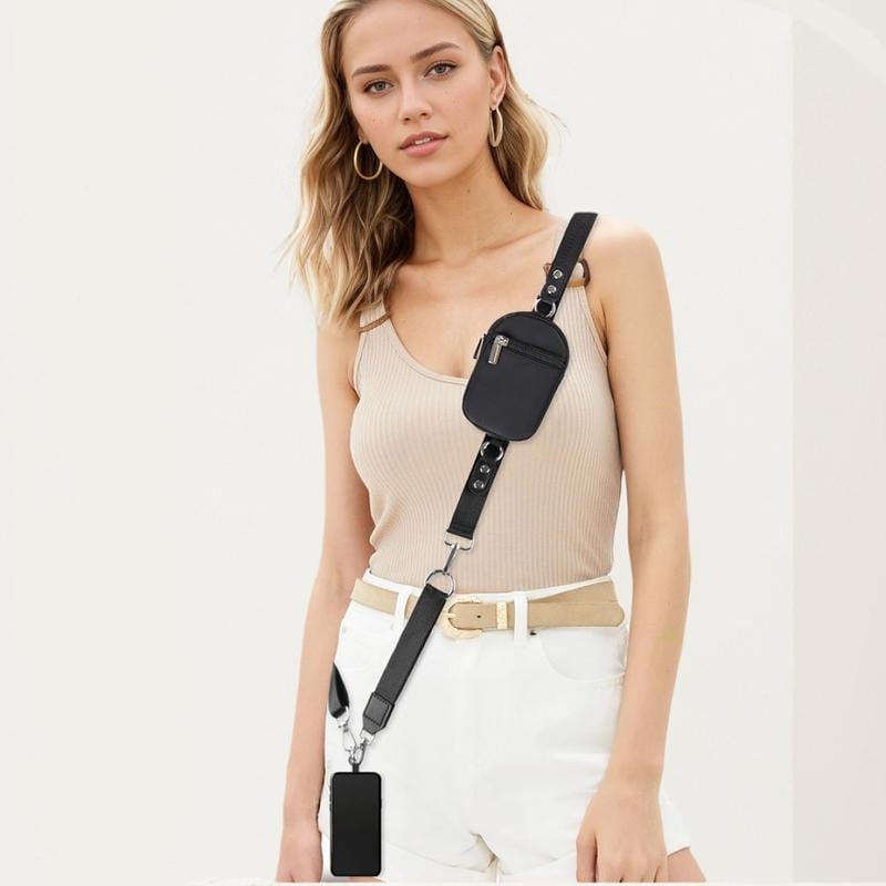 ❣️HOT SALE 50% OFF📱Plus Size Crossbody Phone Lanyard Bag - Adjustable Length, Unisex Universal Fit for Plus Size Men Women🎒