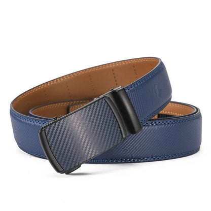 🚀24 hours shipping from UK🚀Leather Ratchet Belt With Adjustable Buckle