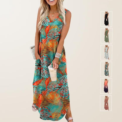 🎉50% Off🌷Vacation Beach Sundresses with Pockets