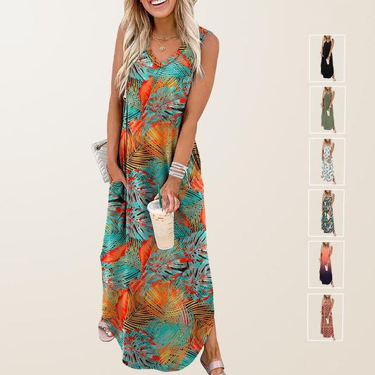 🎉50% Off🌷Vacation Beach Sundresses with Pockets