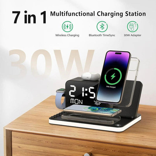⏰50% Off!🔥7-in-1 wireless charging station