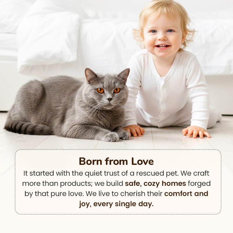 💥HOT SALE 49% OFF🐾Winter Warm Pet Cave Bed