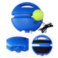 🎾50% OFF NOW! Rebound Tennis Trainer Kit with Stable Weighted Base – Adjustable Elastic Rope Self Practice Tennis Training Tool, Portable Solo Tennis Swing Accuracy Trainer for Indoor Outdoor Backyard