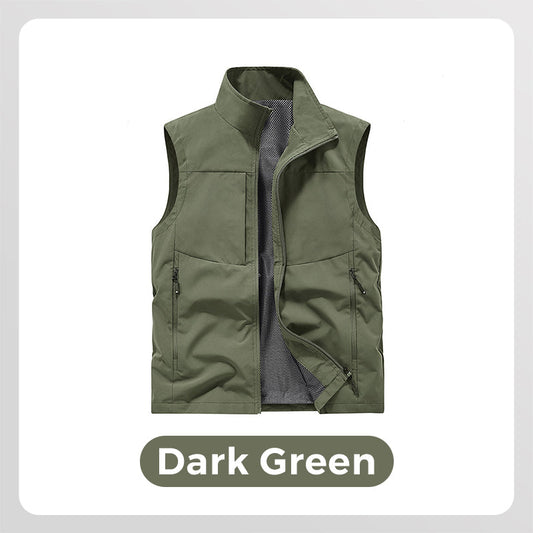 Men's Waterproof Outdoor Utility Vest