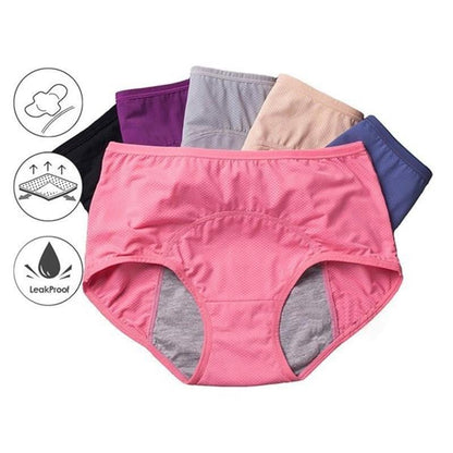 ✨LAST DAY BUY 5 GET 5 FREE✨2024 New Upgrade High Waist Leak Proof Panties