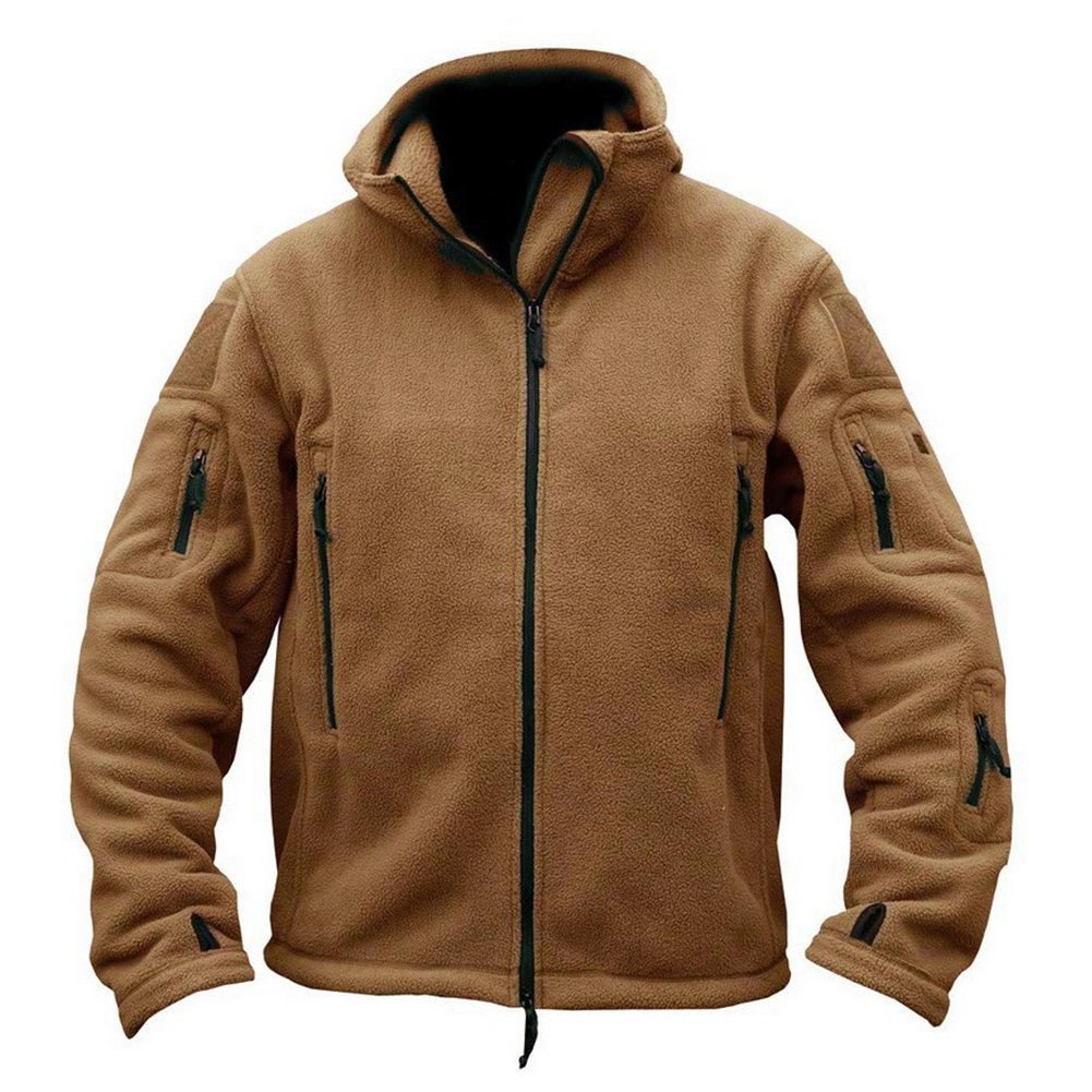 Outdoor Fleece Tactical Hooded Top -👍Warm and Multi-pocket design!