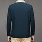 🔥Men's Business Casual Solid Color Lapel Base T-shirt