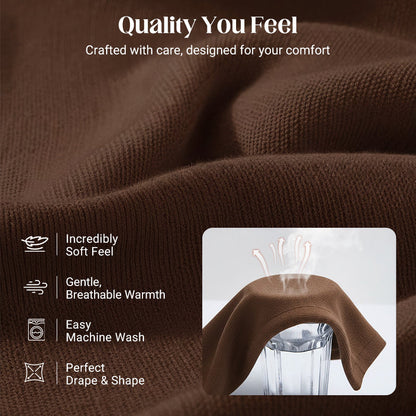 🎁Winter Hot Sale 59% OFF💝Women's 2-piece set – Asymmetrical sweater + Wide-Leg pants