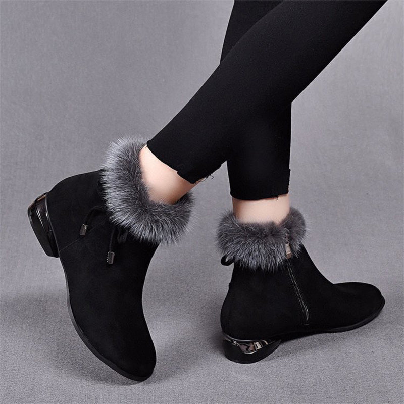 ❄️Winter Specials❄️Fashionable Warm Thick And Non-slip Ankle Boots For Women