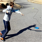 🎾50% OFF NOW! Rebound Tennis Trainer Kit with Stable Weighted Base – Adjustable Elastic Rope Self Practice Tennis Training Tool, Portable Solo Tennis Swing Accuracy Trainer for Indoor Outdoor Backyard