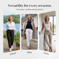 🌸New arrival 50% OFF!🏖️Women's Elastic Waist Cotton Linen Casual Pants