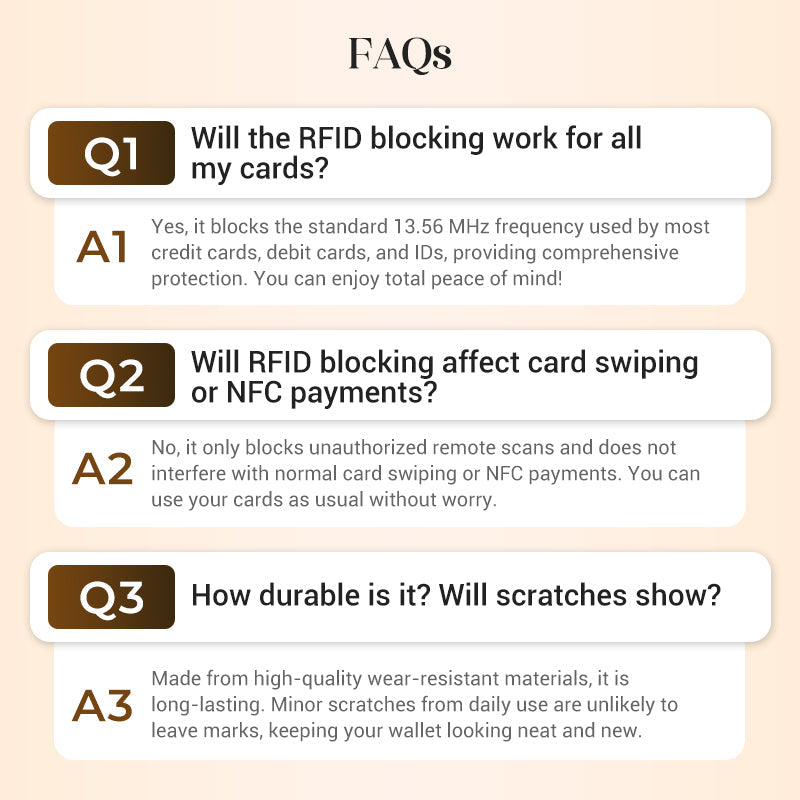 🥳2026 HOT SALE🥳💞50K+ SOLD!👛🛡️ 50% OFF! Women's RFID Blocking Leather Wallet – Blocks digital pickpockets. Soft leather, multiple slots. Secure & stylish. 👜💳