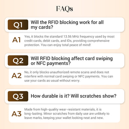 🥳2026 HOT SALE🥳💞50K+ SOLD!👛🛡️ 50% OFF! Women's RFID Blocking Leather Wallet – Blocks digital pickpockets. Soft leather, multiple slots. Secure & stylish. 👜💳