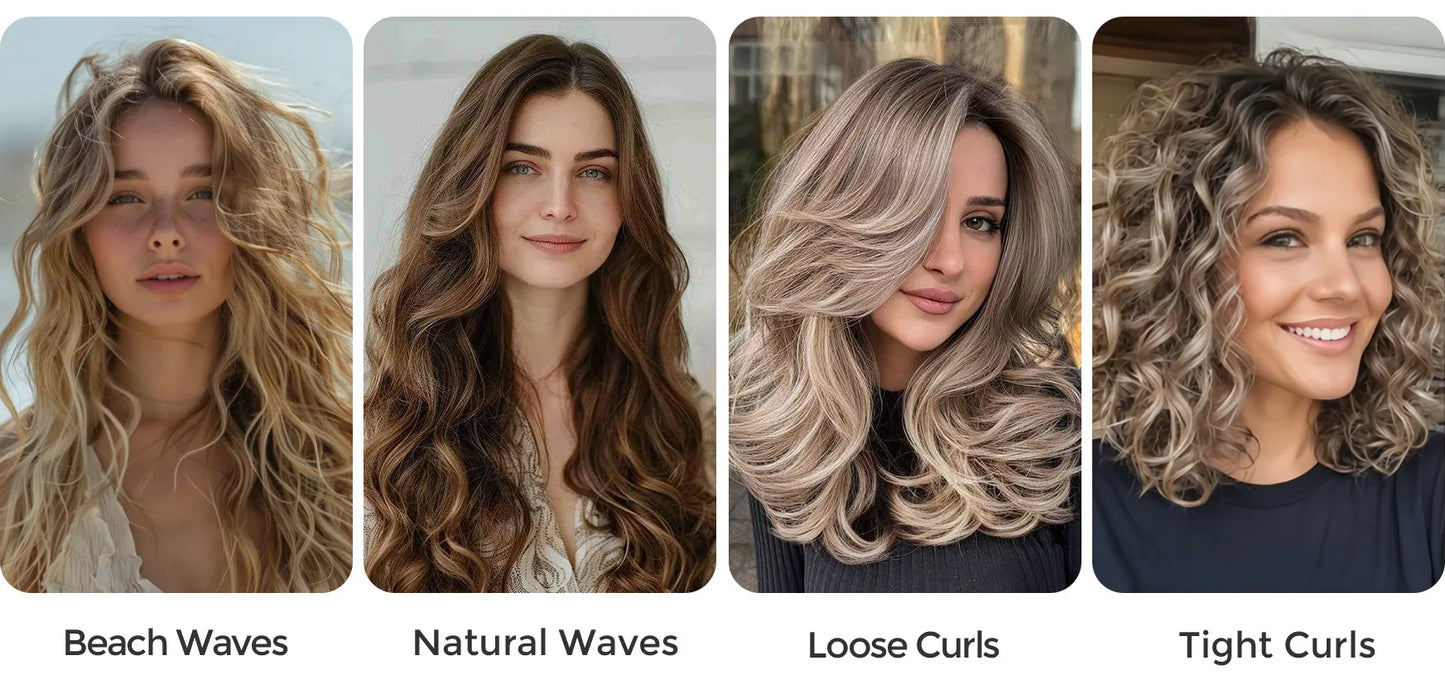 🎄Xmas Sale-Up to 50% OFF💇‍♀️Automatic Hair Curler with Four Temperature✨Fluffy Volume in Minutes