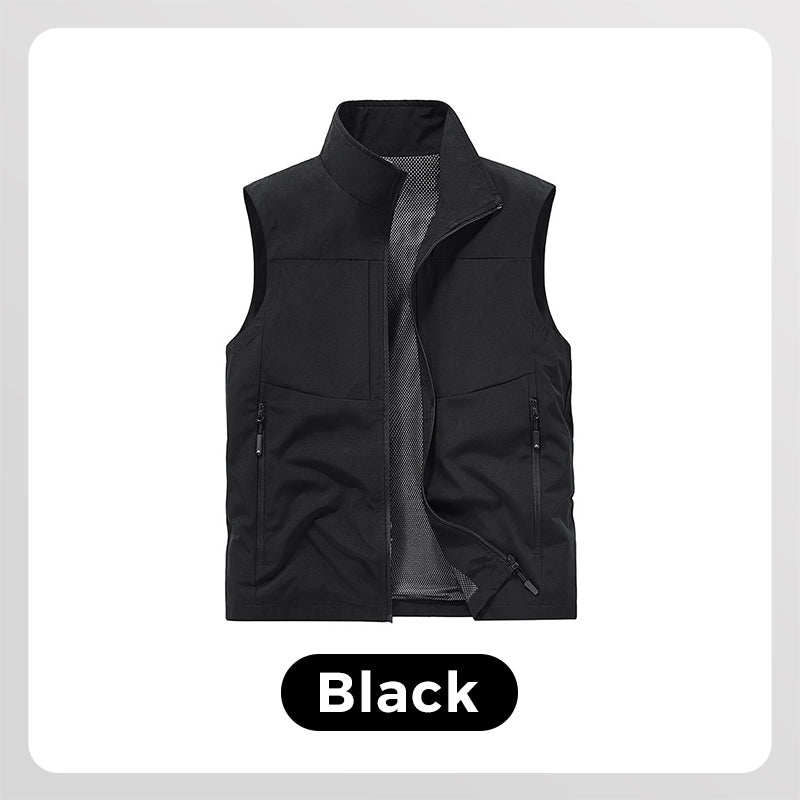Men's Waterproof Outdoor Utility Vest
