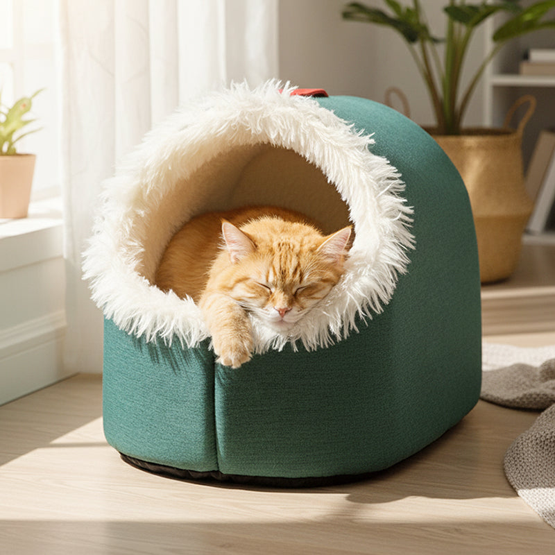 💥HOT SALE 49% OFF🐾Winter Warm Pet Cave Bed