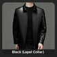 💥Men's Tough Vibe Leather Jacket – Slim Fit Design, Retro Hardware for Biker & Casual Looks