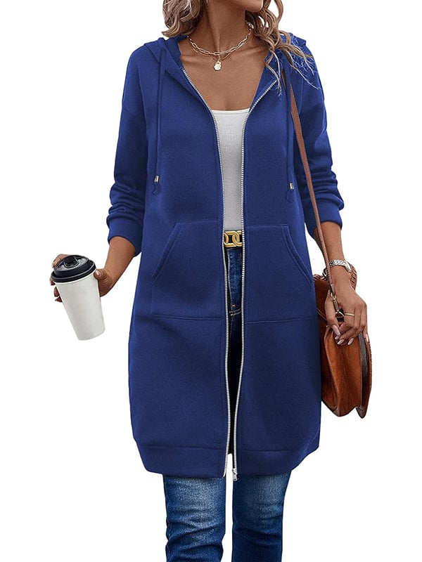 🔥Women Casual Zip up Fleece Hoodies