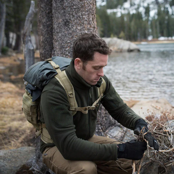 Outdoor Fleece Tactical Hooded Top -👍Warm and Multi-pocket design!