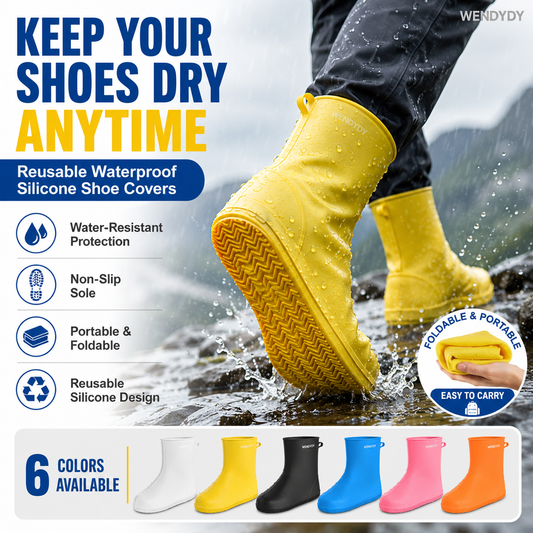 🏆Last Day 50% OFF !!🔥Buy more save more🎁Thick Wear-Resistant Waterproof Shoe Cover
