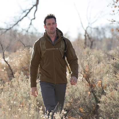 Outdoor Fleece Tactical Hooded Top -👍Warm and Multi-pocket design!