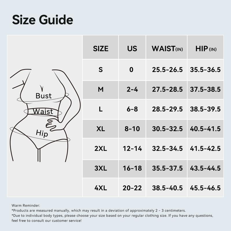 Women's Tummy Control Butt-Lifting Shapewear, Sexy and Comfortable High-Waist Body Sculpting Garment Womenswear Compression