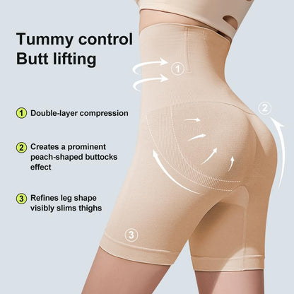 Women's Tummy Control Butt-Lifting Shapewear, Sexy and Comfortable High-Waist Body Sculpting Garment Womenswear Compression