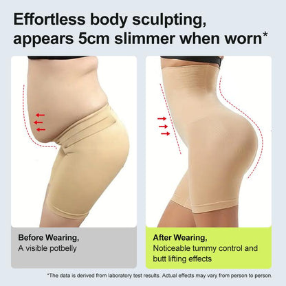Women's Tummy Control Butt-Lifting Shapewear, Sexy and Comfortable High-Waist Body Sculpting Garment Womenswear Compression