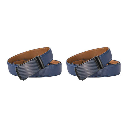 🚀24 hours shipping from UK🚀Leather Ratchet Belt With Adjustable Buckle