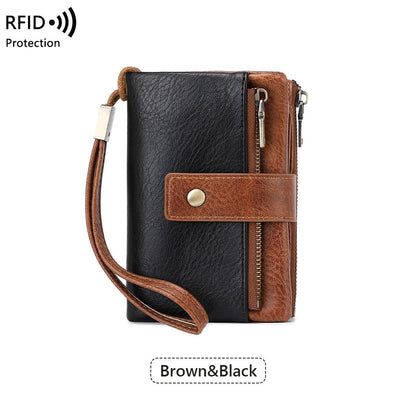 🥳2026 HOT SALE🥳💞50K+ SOLD!👛🛡️ 50% OFF! Women's RFID Blocking Leather Wallet – Blocks digital pickpockets. Soft leather, multiple slots. Secure & stylish. 👜💳