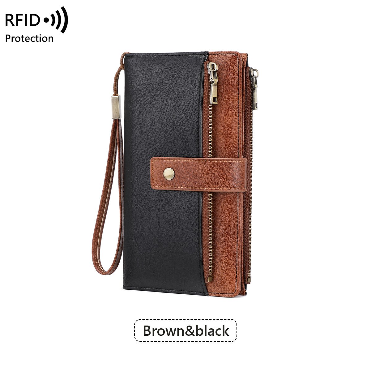 🥳2026 HOT SALE🥳💞50K+ SOLD!👛🛡️ 50% OFF! Women's RFID Blocking Leather Wallet – Blocks digital pickpockets. Soft leather, multiple slots. Secure & stylish. 👜💳