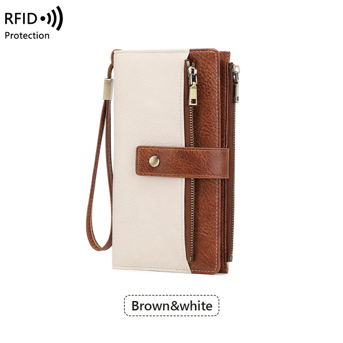 🥳2026 HOT SALE🥳💞50K+ SOLD!👛🛡️ 50% OFF! Women's RFID Blocking Leather Wallet – Blocks digital pickpockets. Soft leather, multiple slots. Secure & stylish. 👜💳