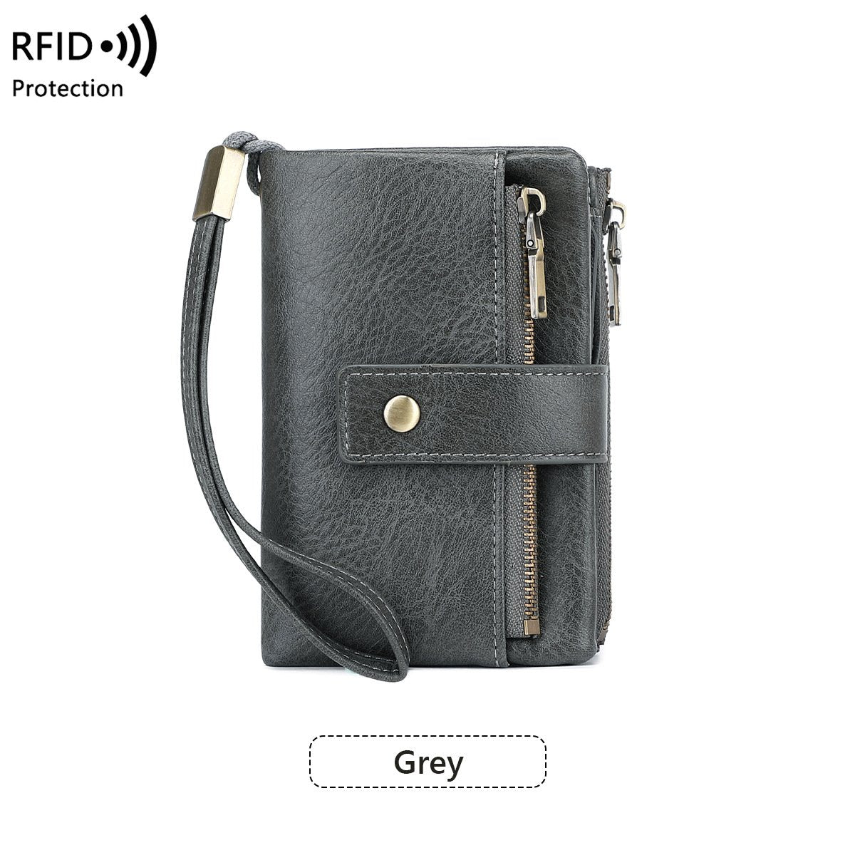 🥳2026 HOT SALE🥳💞50K+ SOLD!👛🛡️ 50% OFF! Women's RFID Blocking Leather Wallet – Blocks digital pickpockets. Soft leather, multiple slots. Secure & stylish. 👜💳