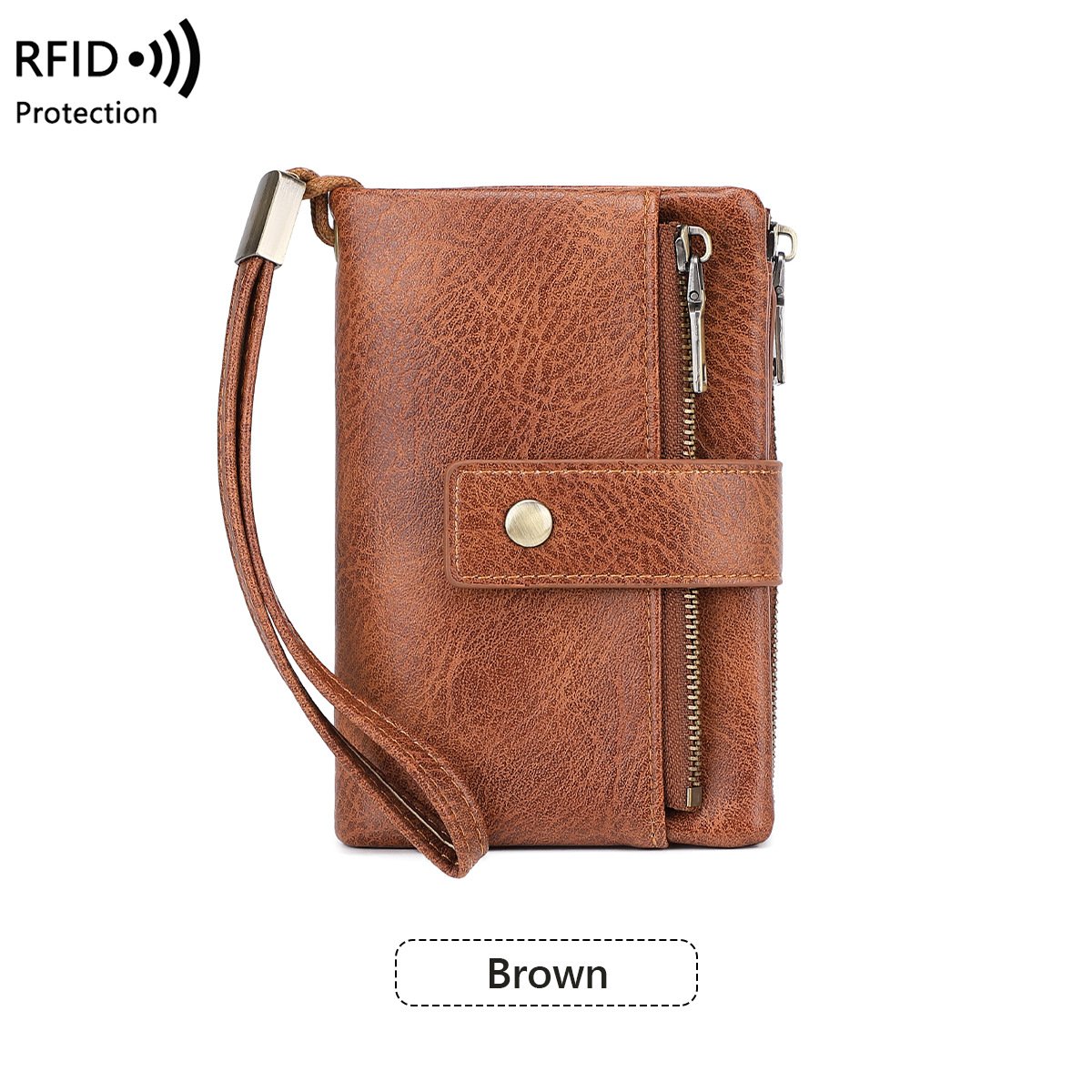 🥳2026 HOT SALE🥳💞50K+ SOLD!👛🛡️ 50% OFF! Women's RFID Blocking Leather Wallet – Blocks digital pickpockets. Soft leather, multiple slots. Secure & stylish. 👜💳