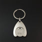 🪙Round Coins- Shopping Trolley Token Keychain