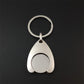 🪙Round Coins- Shopping Trolley Token Keychain