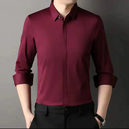 🔥2026 HOT SALE Time Limit-50% OFF🔥Men's Wrinkle-Free Button-Down Shirt