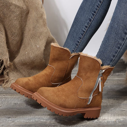 ⏳Time-limited Special⏰Women's Winter Fleece Snow Boots