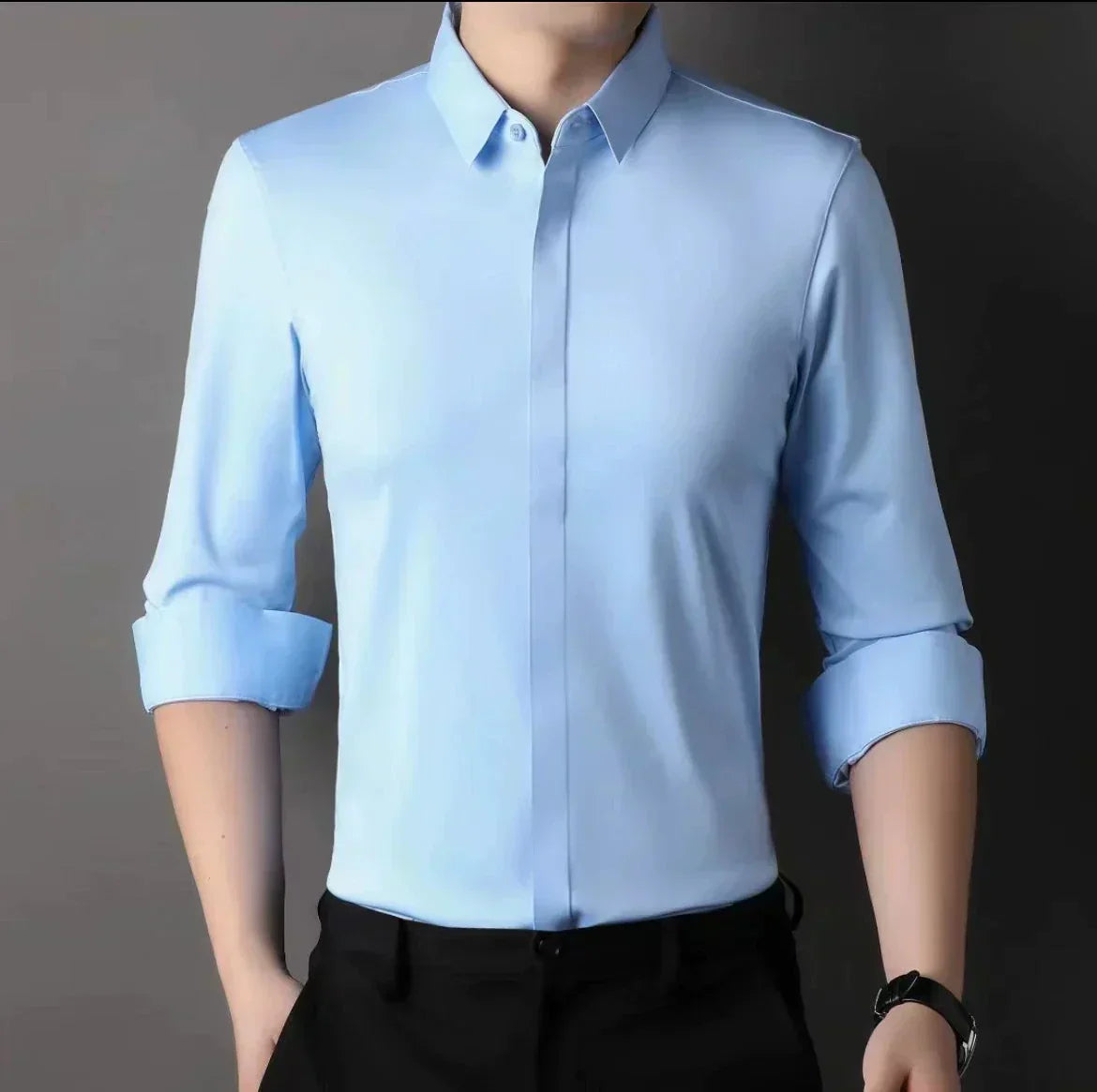 🔥2026 HOT SALE Time Limit-50% OFF🔥Men's Wrinkle-Free Button-Down Shirt