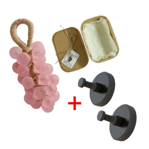 !!50% OFF!!🎁The Best Christmas Gifts for 2025!🍇Artisan Pearl Grape Cluster Soap🧼🫧