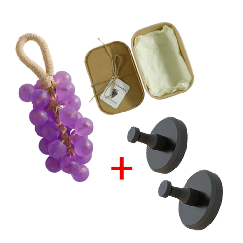 !!50% OFF!!🎁The Best Christmas Gifts for 2025!🍇Artisan Pearl Grape Cluster Soap🧼🫧