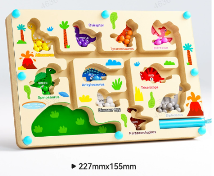 🎁🔥Xmas Hot Sale✨【Curiosity Expedition Play Kit】✨ -🔢🎨Magnetic colour and number maze!🚀