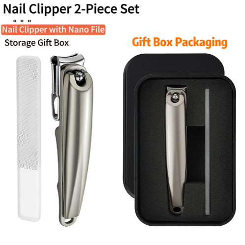 💎【The Effortless Nail Clipper】✨360° Swivel Head for Easy Left & Right Hand Use - 💖No More Awkward Angles or Struggling